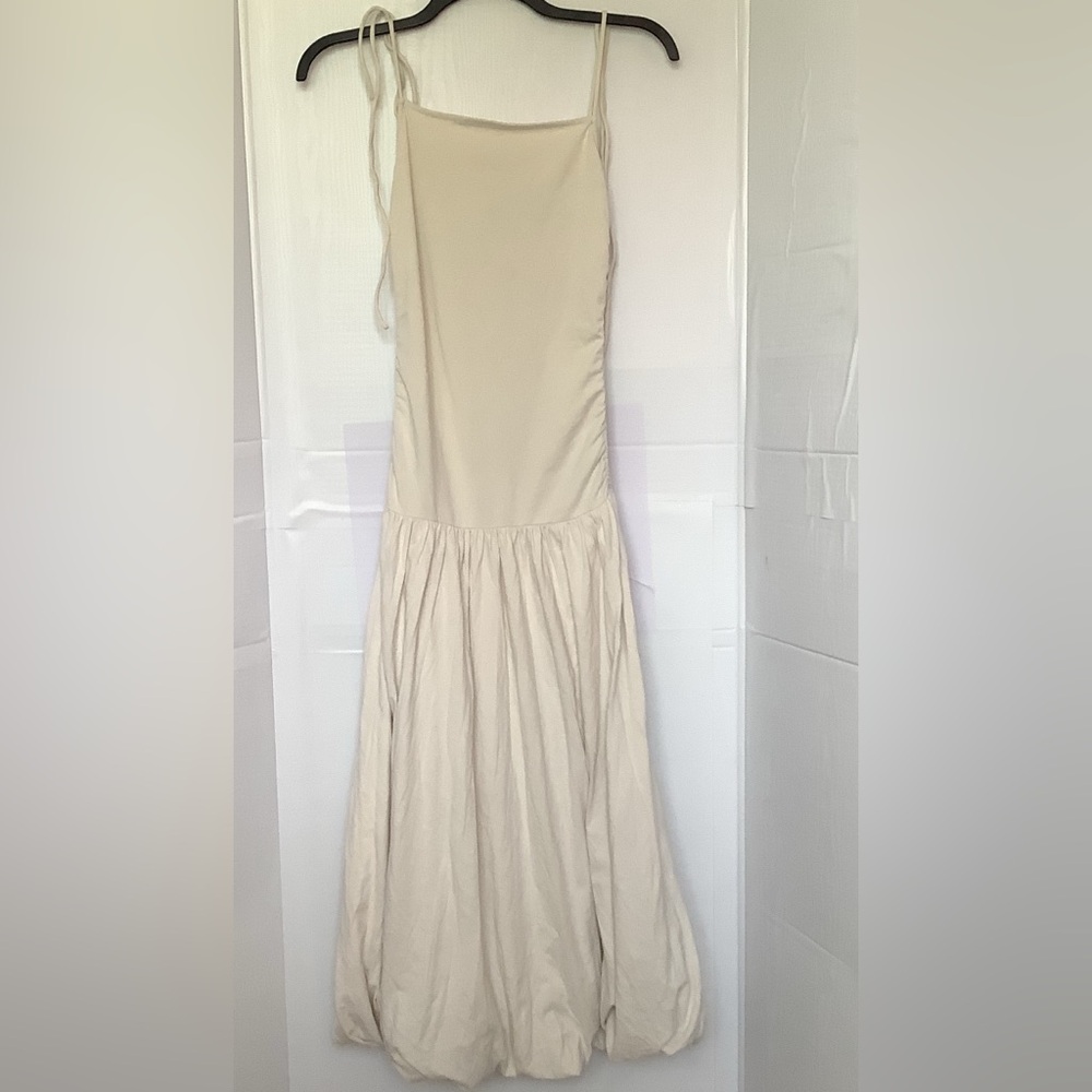 Free People FP Beach Free Est Liza Drop-Waist Midi Dress Sz X-SMALL NWOT - Picture 2 of 12
